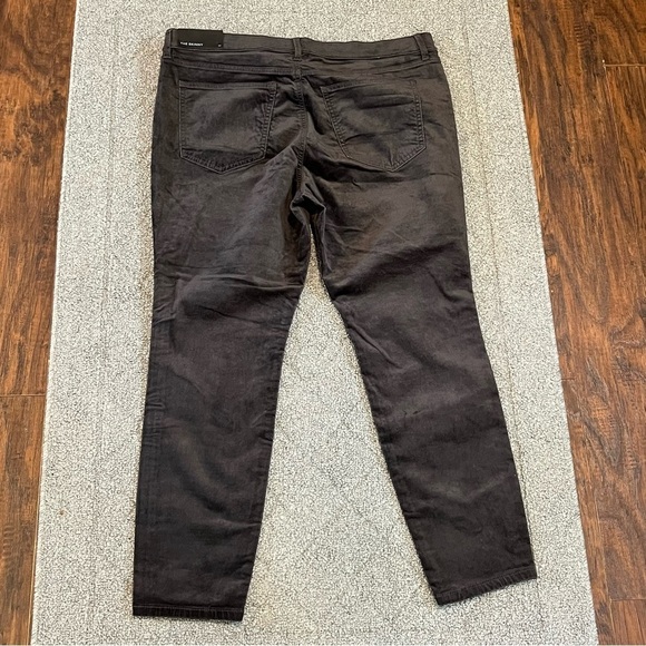 Ann Taylor Pants Womens 16 Petite Black Velour Velvet The Skinny NWT - Picture 8 of 10